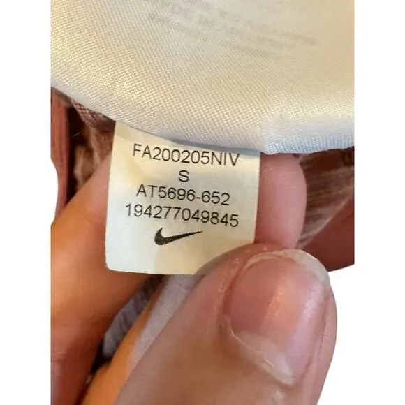 Nike Dri-FIT Standard Fit Joggers Pants Men’s Small Rust Red AT5696-652 Athletic - Picture 6 of 7